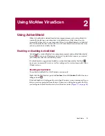 Preview for 13 page of McAfee VirusScan 10.0 User Manual