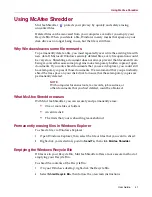 Preview for 41 page of McAfee VirusScan Professional User Manual