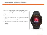 Preview for 2 page of mCareWatch HW2 Troubleshooting Manual