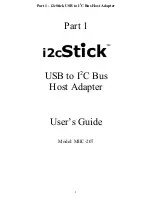 Preview for 10 page of MCC i2cStick User Manual