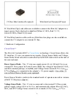 Preview for 11 page of MCC iPort/AI 2 RS-232 to I2C host adapter with Circuit Sense User Manual