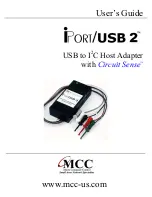 MCC iPort/USB 2 User Manual preview