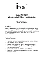 Предварительный просмотр 6 страницы MCC MIIC-201 User Manual