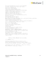 Preview for 29 page of McCain ATC eX NEMA User Manual