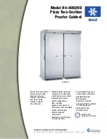 McCall H4-4002 Specifications preview