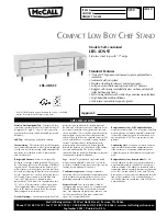 McCall LBS-4DS-ST Specifications предпросмотр