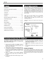 Предварительный просмотр 3 страницы McCall MCCDRL2-G Service, Installation And Care Manual