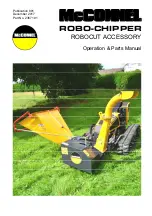 McConnel ROBO-CHIPPER ROBOCUT Operations & Parts Manual preview