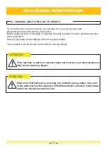 Preview for 71 page of McConnel ROBOPOWER 111300001 Operator'S Manual