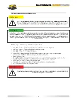 Предварительный просмотр 18 страницы McConnel ROBOPOWER Operator'S Manual