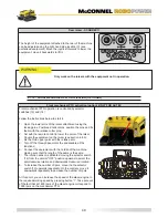 Preview for 61 page of McConnel ROBOPOWER Operator'S Manual