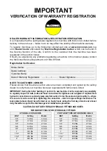 Preview for 2 page of McConnel ROTA-ROLL Twose Series Operator'S & Parts Manual