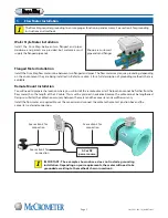 Preview for 2 page of McCrometer Dura Mag Quick Start Installation Manual