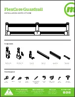 McCue FlexCore Guardrail Installation Instructions Manual предпросмотр