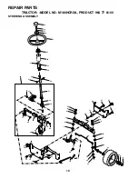 Предварительный просмотр 10 страницы McCulloch 180HCRD Illustrated Parts Breakdown