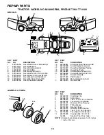 Предварительный просмотр 13 страницы McCulloch 180HCRD Illustrated Parts Breakdown