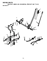 Предварительный просмотр 16 страницы McCulloch 180HCRD Illustrated Parts Breakdown