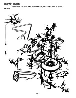 Предварительный просмотр 18 страницы McCulloch 180HCRD Illustrated Parts Breakdown