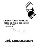 McCulloch 532 40 80-72 Operator'S Manual preview