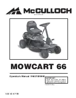 McCulloch 532 43 67-90 Operator'S Manual preview