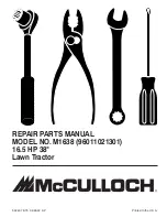 Preview for 1 page of McCulloch 96011021301 Repair Parts Manual