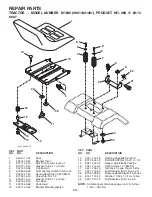 Preview for 14 page of McCulloch 96011021301 Repair Parts Manual