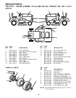 Preview for 15 page of McCulloch 96011021301 Repair Parts Manual