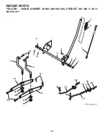 Preview for 18 page of McCulloch 96011021301 Repair Parts Manual