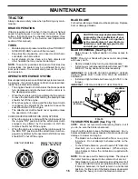 Preview for 16 page of McCulloch 96011024900 Operator'S Manual