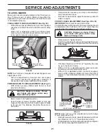 Preview for 21 page of McCulloch 96041011800 Operator'S Manual