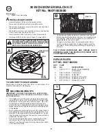 Предварительный просмотр 2 страницы McCulloch 96071002500 Installation Instructions Manual