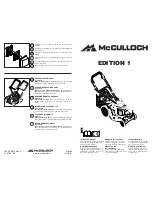 McCulloch 96141020600 Instruction Manual preview