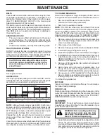 Предварительный просмотр 14 страницы McCulloch 96192004000 Owner'S Manual