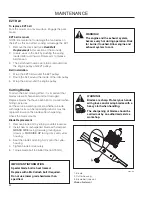 Preview for 38 page of McCulloch 966676301 Operator'S Manual