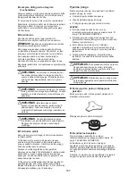 Preview for 187 page of McCulloch B33 P Operator Instructions Manual