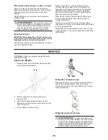 Preview for 258 page of McCulloch B33 P Operator Instructions Manual