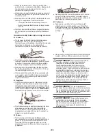 Preview for 293 page of McCulloch B33 P Operator Instructions Manual