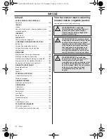 Preview for 170 page of McCulloch B40 B ELITE Operator'S Manual