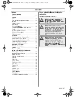 Preview for 467 page of McCulloch B40 B ELITE Operator'S Manual