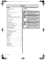 Preview for 578 page of McCulloch B40 B ELITE Operator'S Manual