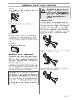 Preview for 7 page of McCulloch B40 P ELITE Operator'S Manual