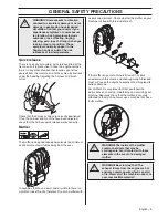 Preview for 9 page of McCulloch B40 P ELITE Operator'S Manual