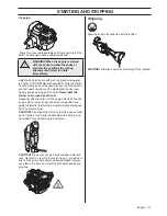 Preview for 17 page of McCulloch B40 P ELITE Operator'S Manual