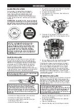 Preview for 135 page of McCulloch B428PS Operator'S Manual