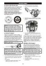 Preview for 243 page of McCulloch B428PS Operator'S Manual