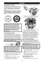 Preview for 315 page of McCulloch B428PS Operator'S Manual