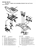 Preview for 12 page of McCulloch BA12592RBA Repair Parts Manual