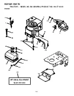 Preview for 14 page of McCulloch BA12592RBA Repair Parts Manual