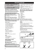 Preview for 52 page of McCulloch CS 42S Operator'S Manual