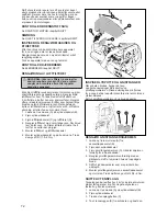 Preview for 72 page of McCulloch CS 42S Operator'S Manual